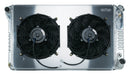 COLD CASE RADIATORS 67-76 GM P/U Radiator w/Dual 14in Fan kit GMT558ASK