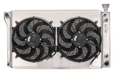 COLD CASE RADIATORS 88-98 GM 1500 P/U 5.3L Radiator w/Dual 14in Fan GMT572ASK