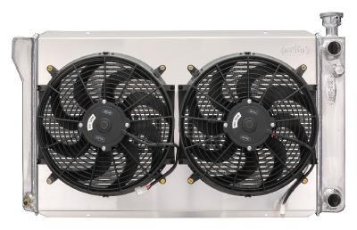 COLD CASE RADIATORS 88-98 GM 1500 P/U LS Swap Radiator w/Fans GMT580SK