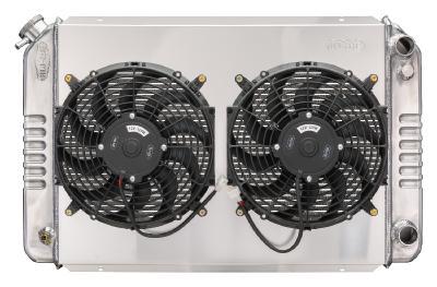 COLD CASE RADIATORS 79-93 Mustang LS Swap Swap Radiator w/Fan LMM576K