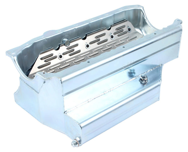 CHAMP PANS SBC Pro-Series Oil Pan w/Kickout 7.0 CP102KO