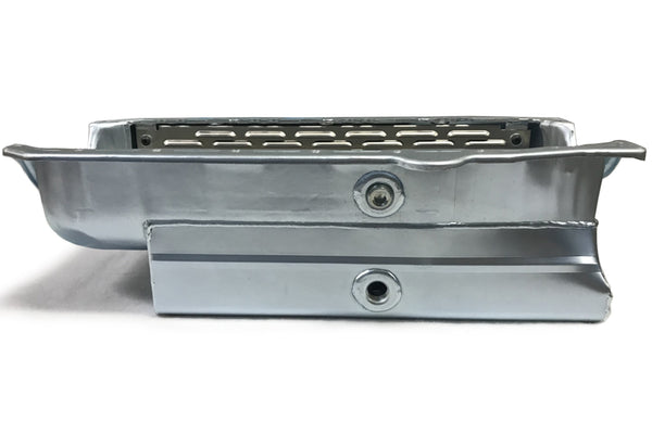 CHAMP PANS SBC Pro Series Oil Pan w/Kickout 6.5in Deep CP103KO
