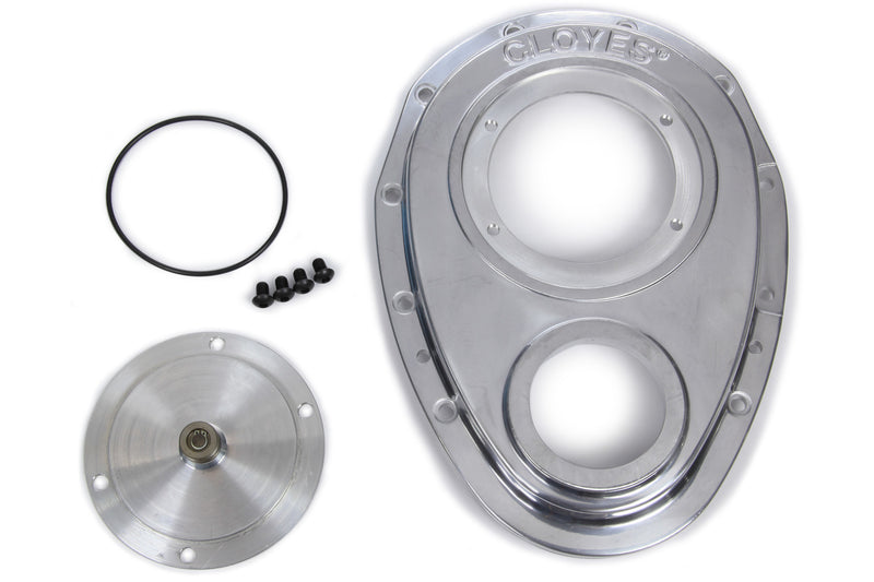 CLOYES Aluminum Timing Cover - SBC w/BBC Snout 9-227