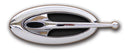 CLAYTON MACHINE WORKS Door Handles Ball End Elliptical Bezel EL-502