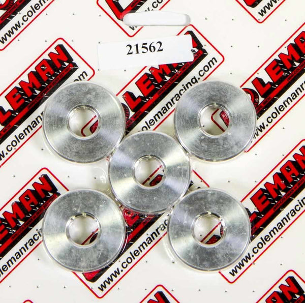 COLEMAN RACING PRODUCTS Screw On Wide 5 Wheel Spacer 1/2in- 5 pack 21562