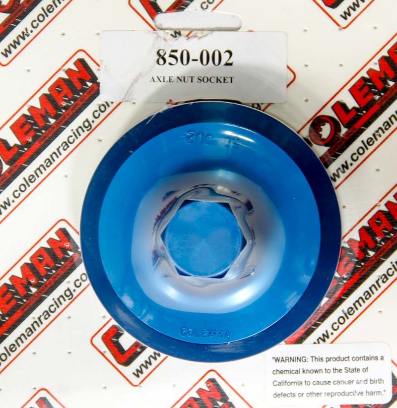 COLEMAN RACING PRODUCTS Spindle Nut Socket SCP/ GN TAB STYLE 850-002