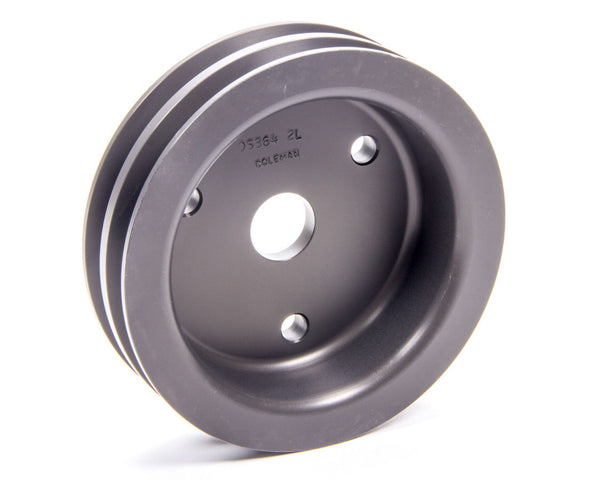 COLEMAN RACING PRODUCTS SBC Alum Lower Pulley DS-364-2L