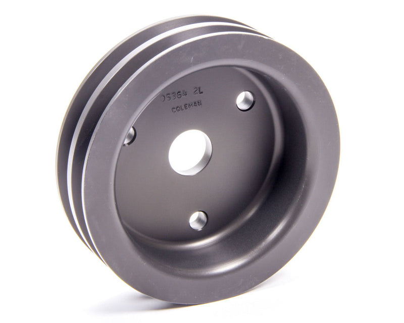 COLEMAN RACING PRODUCTS SBC Alum Lower Pulley DS-364-2L
