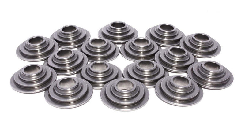 COMP CAMS Valve Spring Retainers - L/W Tool Steel 10 Degree 1750-16