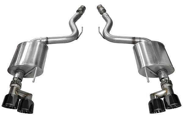 CORSA PERFORMANCE Exhaust Axle-Back - 2.75 in Dual Rear Exit 14784BLK