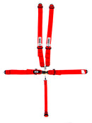 CROW SAFETY GEAR 5-Pt Harness Small Latch RD Bolt In Blk Hardware 11002B