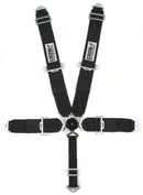 CROW SAFETY GEAR 5-Way Kam Lock 3in 50in Lap Belt Black 11104