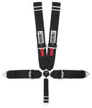 CROW SAFETY GEAR Kam Lock Lap Belt 5-Way Black Floor Mount 11144