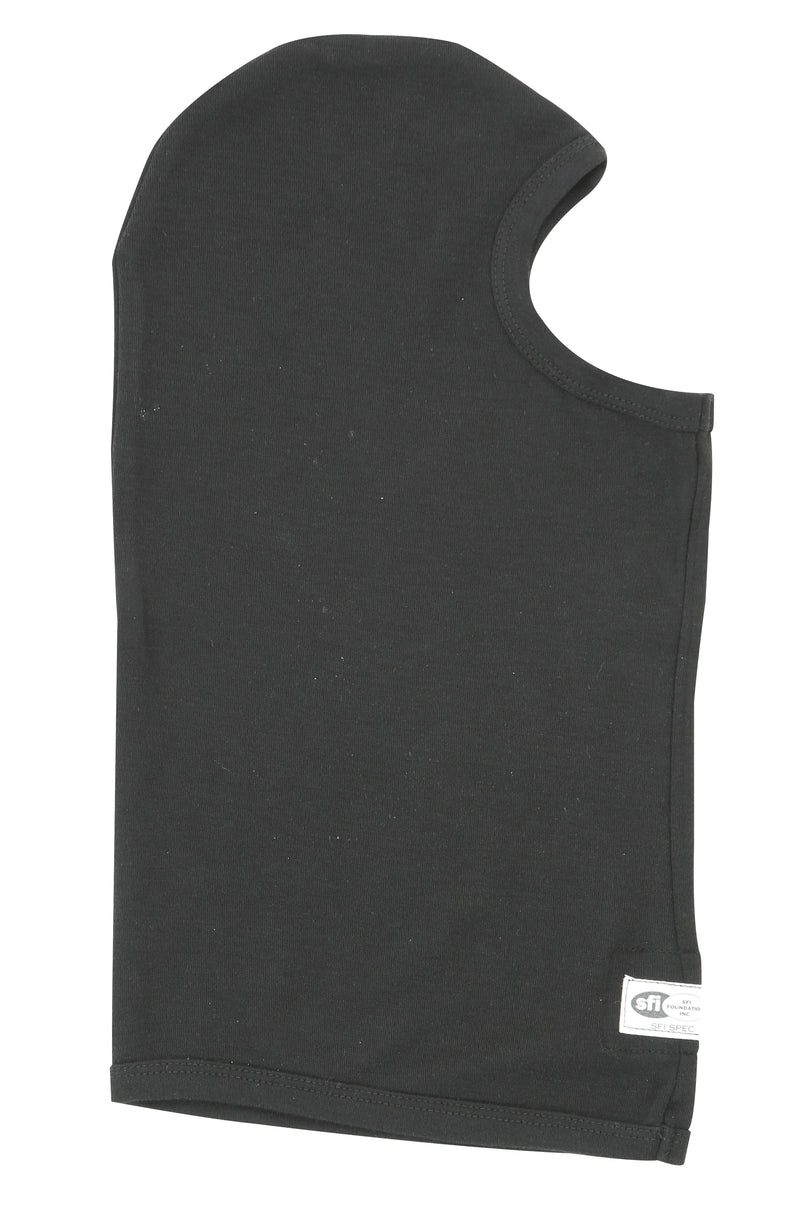 CROW SAFETY GEAR Head Sock Single Eye Port Black 29100B