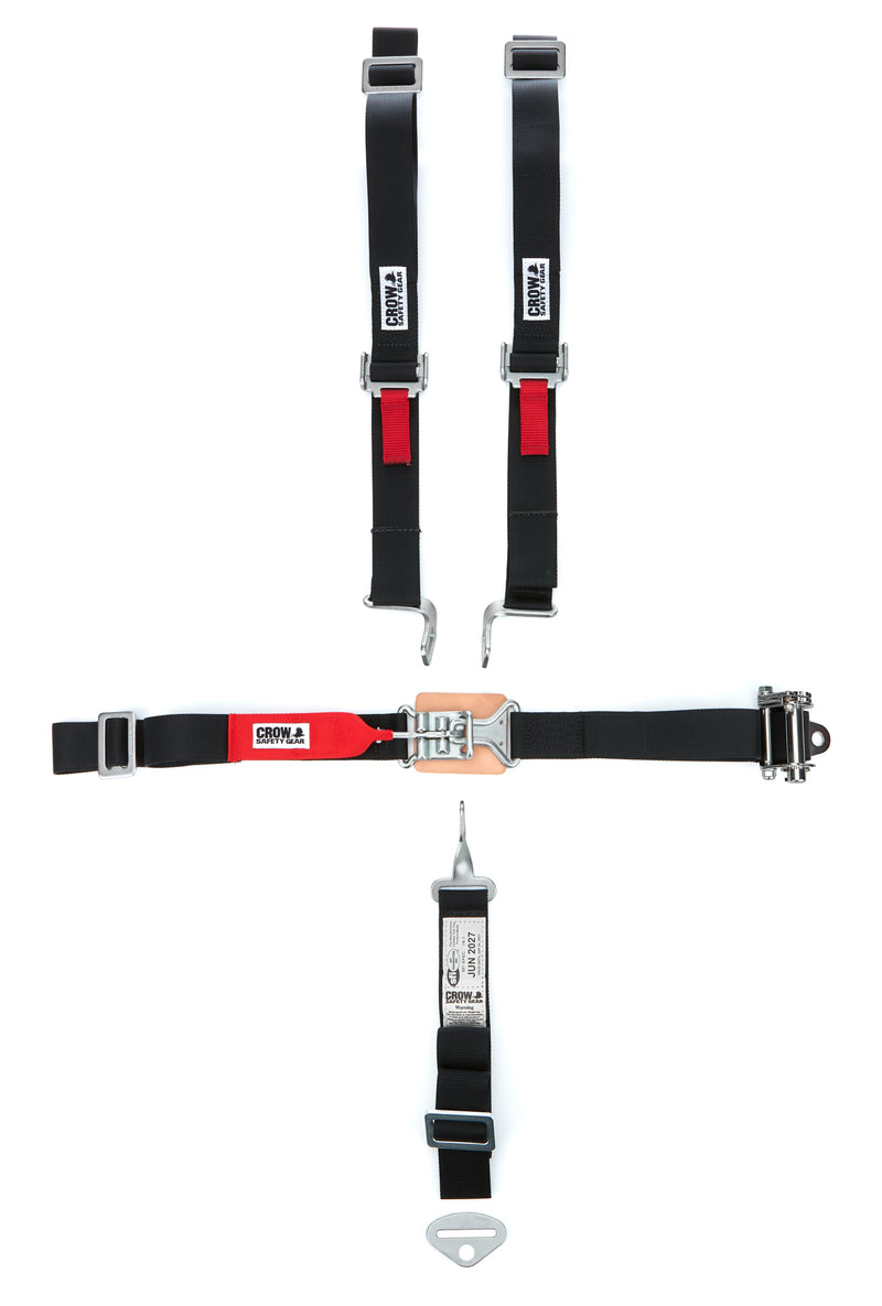 CROW SAFETY GEAR 2in Ratchet 5-Way Restr aint.Latch & Link Right 40044-2