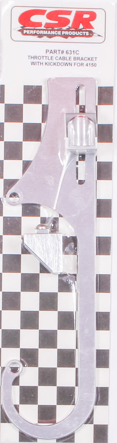 CSR PERFORMANCE Throttle Cable Bracket w/Kickdown - 4150 631C