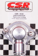 CSR PERFORMANCE Swivel Thermostat Hsng. GM & Mopar 1-1/2in Hose 912C
