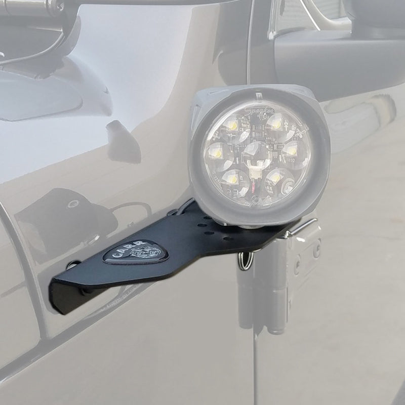 CARR 18- Jeep JL 180 Degree Light Mount Black Pair 210291