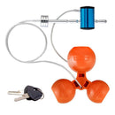 CURT MANUFACTURING Universal Tri-Ball Trail er Coupler Lock 23082