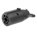 CURT MANUFACTURING 7 Way Round to 4 Way Flat Connector 57241