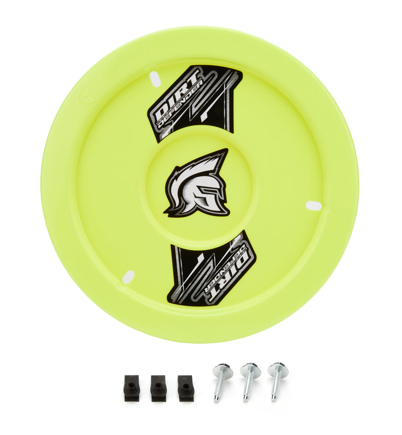 DIRT DEFENDER RACING PRODUCTS Wheel Cover Neon Yellow GEN II 10080-2