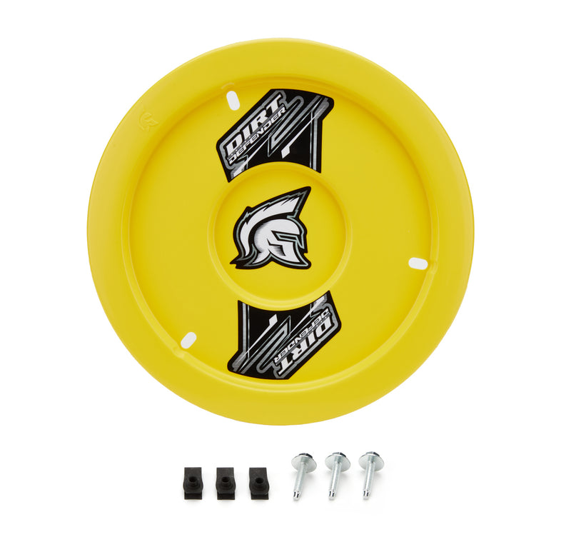DIRT DEFENDER RACING PRODUCTS Wheel Cover Yellow GEN II 10140-2