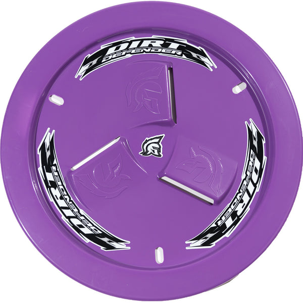 DIRT DEFENDER RACING PRODUCTS Wheel Cover Purple Vented 10200