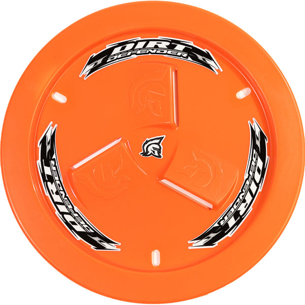 DIRT DEFENDER RACING PRODUCTS Wheel Cover Orange Vented 10230