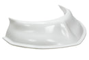 DIRT DEFENDER RACING PRODUCTS Hood Scoop White 3.5in Tall 10390