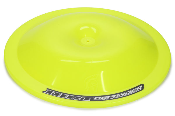 DIRT DEFENDER RACING PRODUCTS Air Cleaner Top 14in Neon Yellow 5007NY