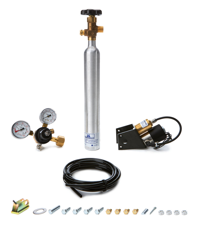 DEDENBEAR CO2 Shifter & Bottle Kit - 3spd. Reverse Pattern AS1AB10K