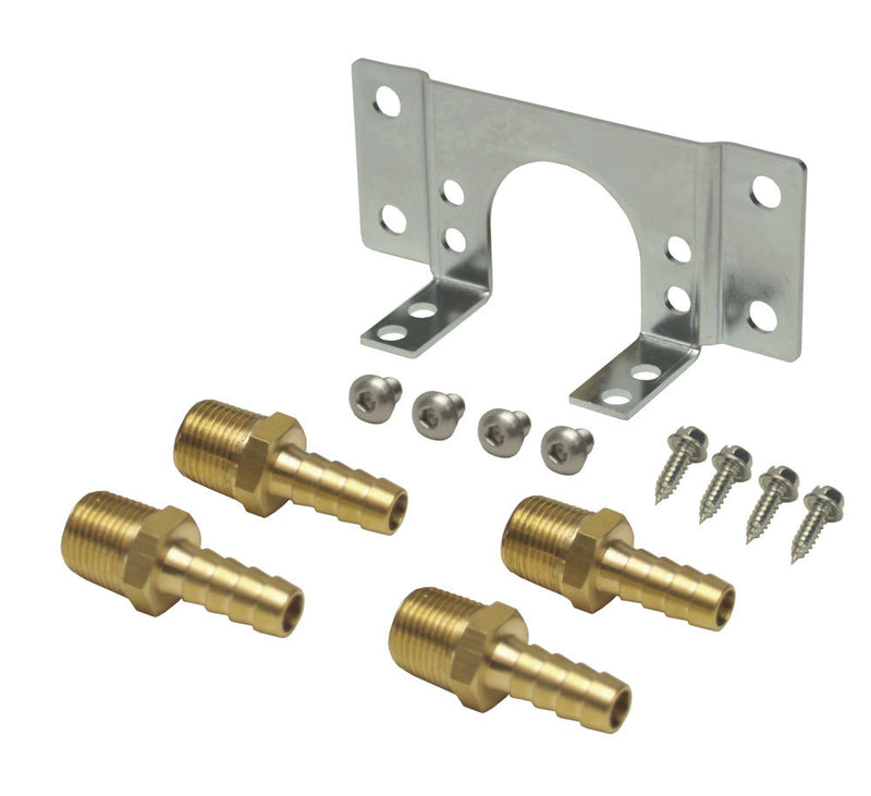 DERALE Fluid Control T-stat Mnt Kit (Fits P/N: 13011/25 13026