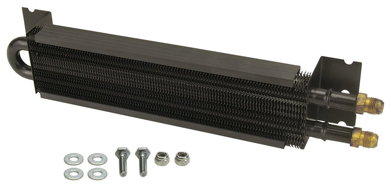DERALE Frame Rail Cooler 12in Long AN-6 Inlets 13223