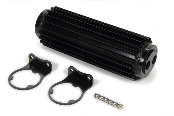 DERALE Single-Pass Heat Sink Co oler 10in Black Anodize 13279