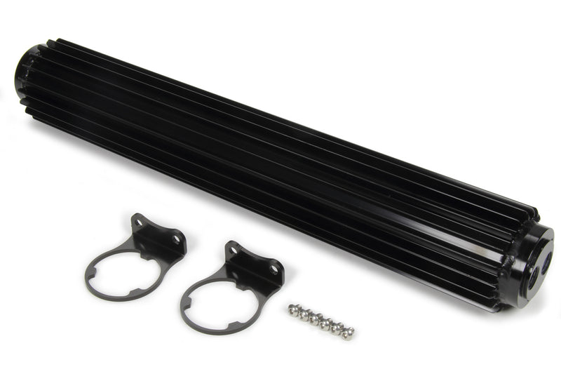 DERALE Dual-Pass Heat Sink Cool er 18in Black Anodized 13282