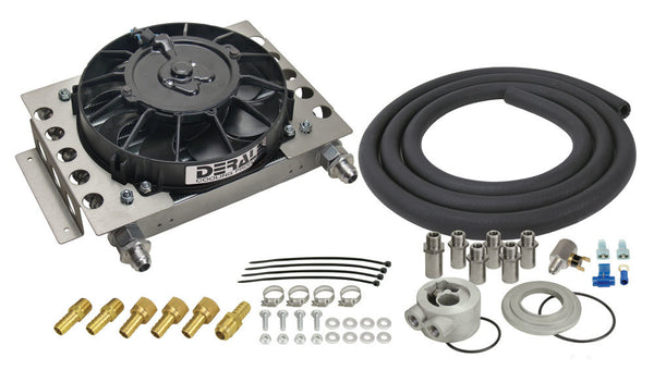 DERALE Atomic-Cool Engine Oil Cooler Kit -8AN 15450