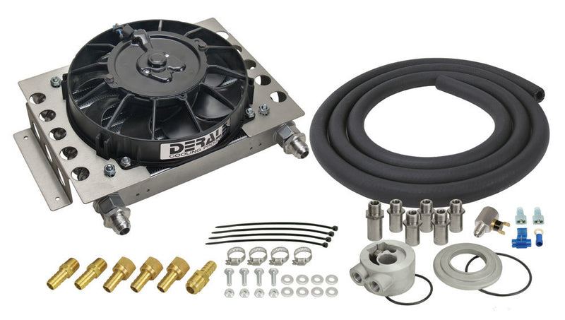 DERALE Atomic-Cool Engine Oil Cooler Kit -8AN 15450