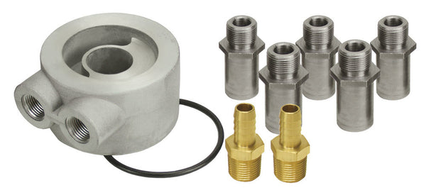 DERALE Non-Thermostatic Sandwic h Adapter Universal Kit 15735