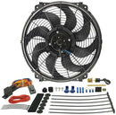 DERALE 16in Tornado Fan and Thermostat Kit 16016