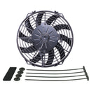 DERALE HO Extreme 9in Curved Bl ade Puller Elec Fan 16109