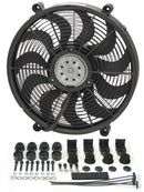 DERALE 17in High Output RAD Fan Single 16217