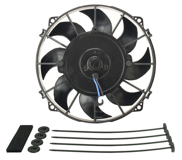 DERALE 8in Tornado Electric Fan w/Standard Mounting Kit 16618