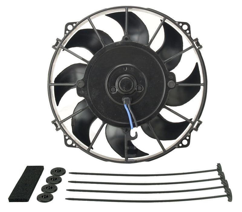 DERALE 8in Tornado Electric Fan w/Standard Mounting Kit 16618