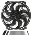DERALE 14in Tornado Electric Fan w/Standard Mount Kit 16624
