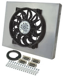 DERALE RAD Fan w/Alum Shroud Assembly 16820