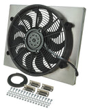 DERALE RAD Fan w/Alum Shroud Assembly 16823