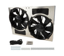 DERALE Dual RAD Fan w/Alum Shroud Assembly 16826