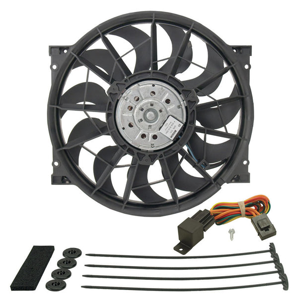 DERALE 12in High Output RAD Fan Single Pusher 16925