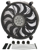 DERALE 14in High Output Electrc Fan Std Kit 18214