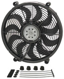 DERALE 17in High Output Electrc Fan Std Kit 18217